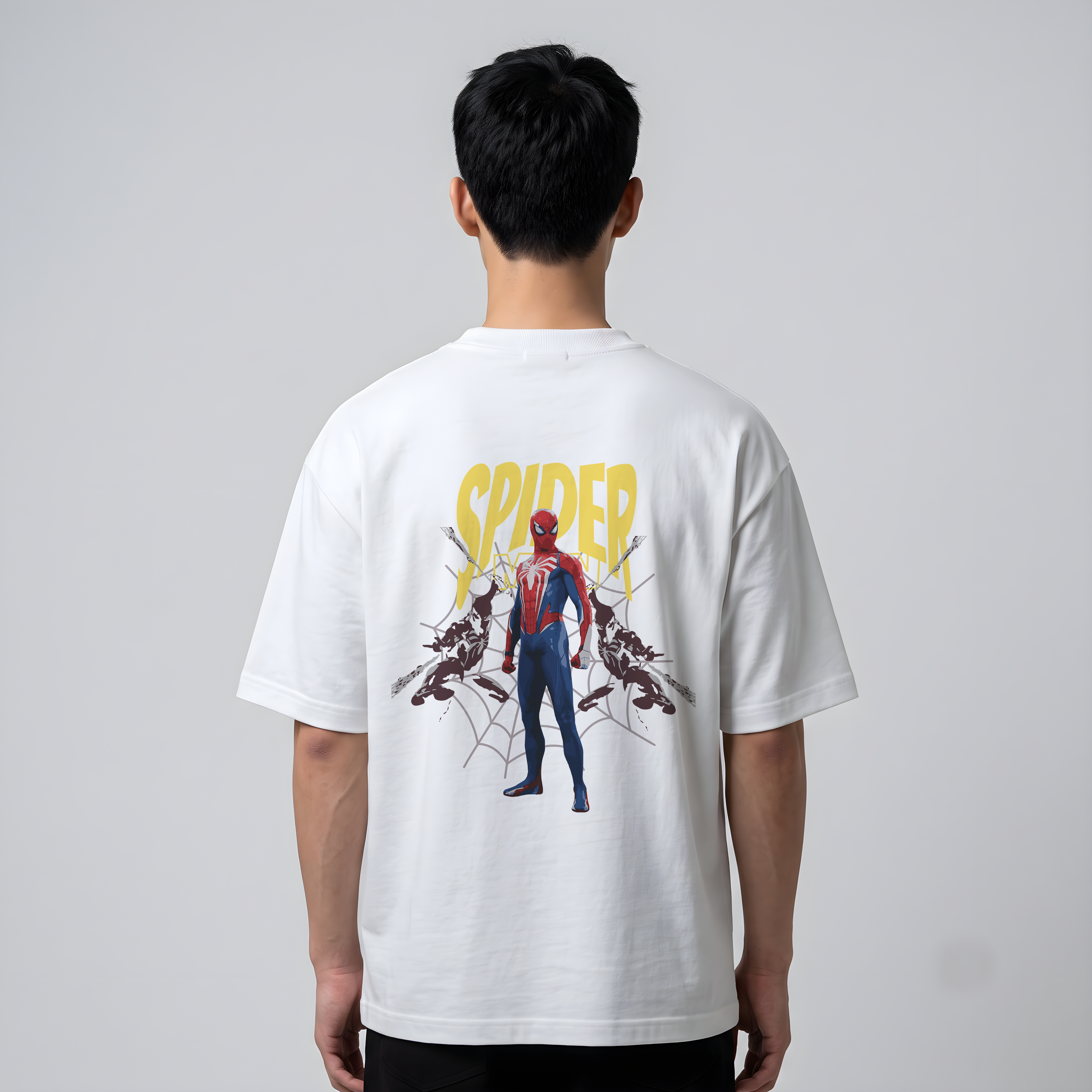 "Spider-Man" Graphic Oversized T-Shirt